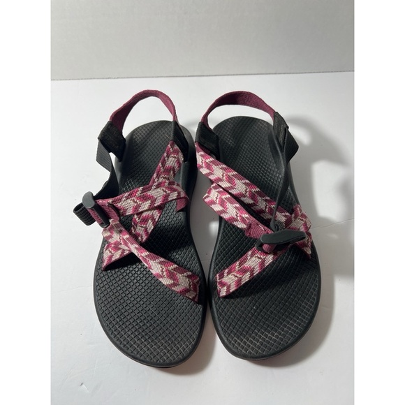 Chaco Women's Strappy Sandals - Black and Pink - Picture 1 of 7